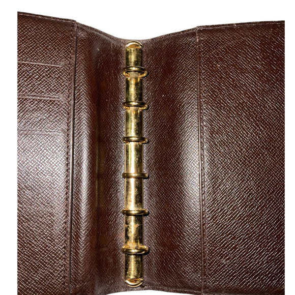 Louis Vuitton Vintage Damier Ebene Small Rng Agenda Cover - Picture 6 of 16
